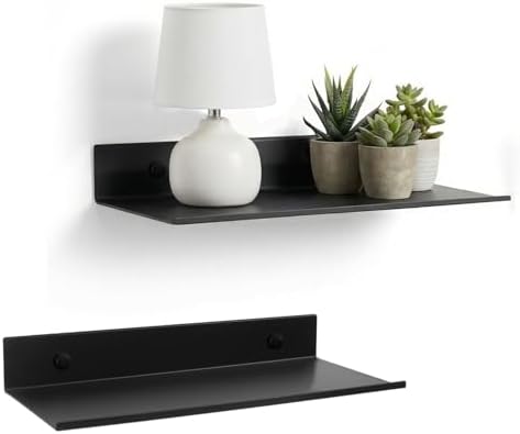 Z metnal Small Decor Shelves, Mini Floating Display Wall Shelf by Zmetnal