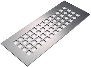 "Reggio Register Square Series Premium Floor Grille, Rust-Resistant Vent Cover - Image 2