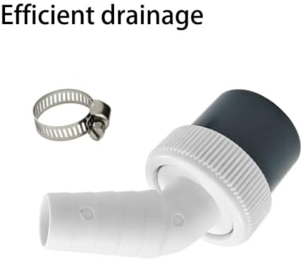 TopHomer 1 Pcs Drain Adapter 40mm Plastic Coupling Fit - Image 4