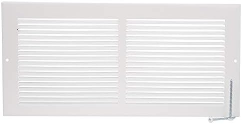Imperial RG0033 Louvered Steel Painted Baseboard Return Air Grille, 14 x 6-Inch - Image 2