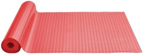Industrial PVC Diamond-Plate Surface Matting, 4FT×9.8FT Anti-Slip Floor Mat Roll by Unknown