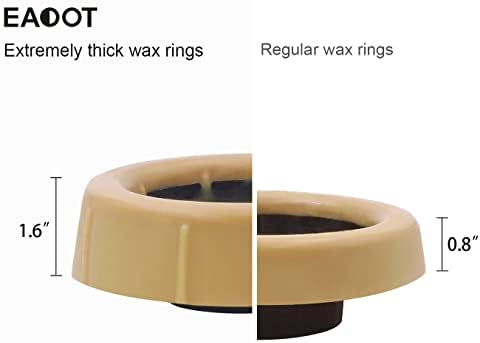 EADOT Extra Thick Toilet Wax Ring Kit - Image 3