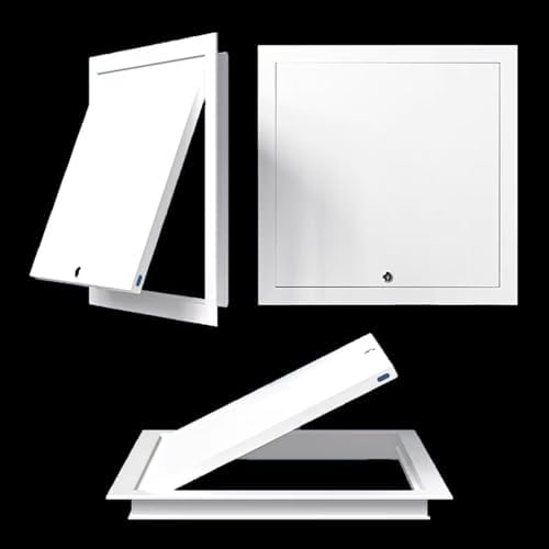 Steel Access Panel Door, Lockable Reinforced Metal Construction - Image 6
