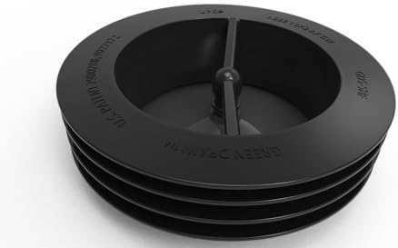 Waterless Trap Seal, 5 Inch, Fitting Pipes by GGreenDrain