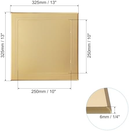 PATIKIL 10x10 inch Self-Adhesive Access Panel, ABS Plumbing Access Doors Easy - Image 2