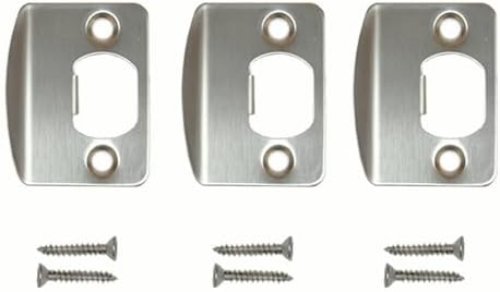 Replacement Products SS304 Strike Plate Full Lip, 2-1/4" x 1-5/8" by SUMBIN+LOCK