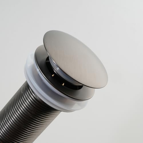 Lefton Pop-up Bathroom Sink Drain Stopper Without Overflow - Image 4