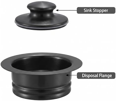 LQS Kitchen Sink Garbage Disposal Flange and Sink Stopper, fit 3-1/2 Inch - Image 6