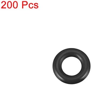 uxcell Nitrile Rubber O-Rings 8mm OD 4mm ID 2mm Width, Metric Sealing Gasket - Image 2