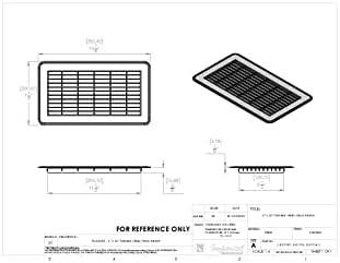 Imperial RG1109 6 x 12-Inch Heavy Gauge Steel Floor Return Air Grille - Image 2