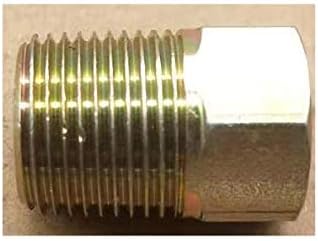 Metric M12 M12X1.5 Female to 3/8" Male NPT Pipe Fitting Gauge Adapter by DYNAPEX