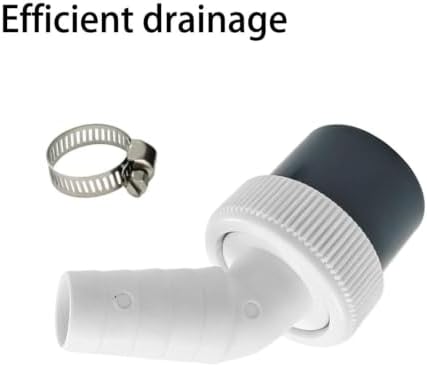 TopHomer 1 Pcs Y Drain Adapter 40mm Plastic Coupling Fit - Image 6