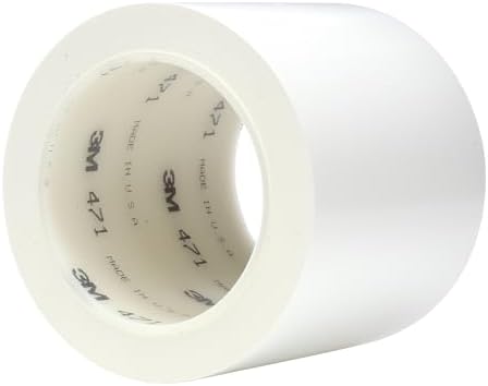 3M Vinyl Tape 471, 3 in x 36 yd, 1 Roll - Image 3