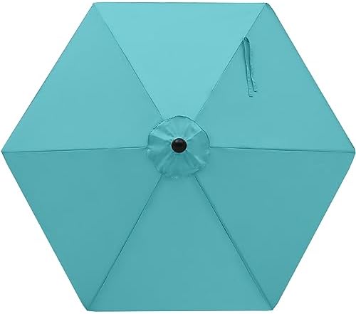 MASTERCANOPY Patio Umbrella 9 ft Replacement Canopy by MASTERCANOPY