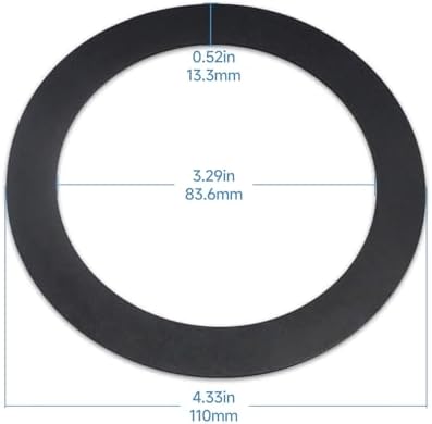 2PCS Kitchen Sink Drain Seal for InSinkErator Garbage Disposal Gasket - Image 2
