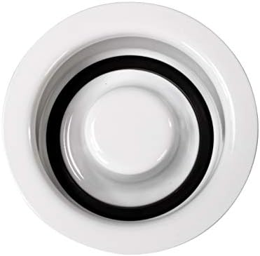 Westbrass D2089-50 4-1/4" Kitchen Sink Waste Disposal Drain Flange and Stopper - Image 2