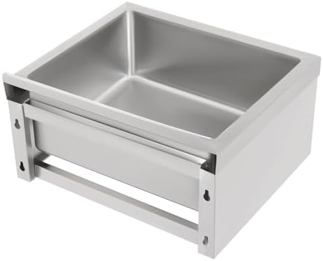 Commercial Mop Sink 19x22x12in, 304 Stainless Steel Utility Mop Basin - Image 6
