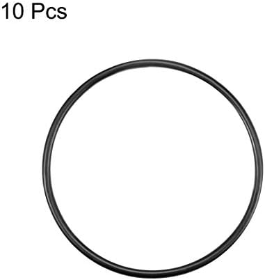uxcell Nitrile Rubber O-Rings 82mm OD 75mm ID 3.5mm Width, Metric Nitrile - Image 2