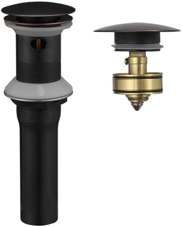 BWE Oil Rubbed Bronze One Piece Bathroom Vessel Sink Drain Stopper by BWE
