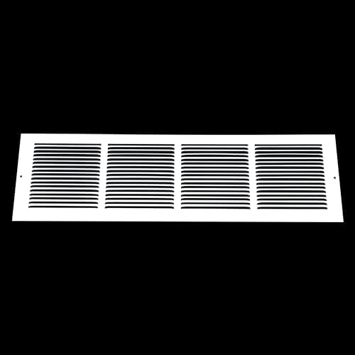 Fits 24x6 Duct Opening | Steel Triangular Baseboard Return Air Grille by Handua - Image 3