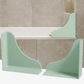 Roslim No-Adhesive 2-Pack All-Silicone Shower Splash Guard by Roslim