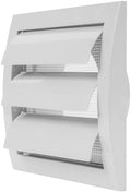 Repa Market ABS Plastic White 4 Inch Dryer Vent Cover Outside, 4 Inch Exhaust by RepaMarket