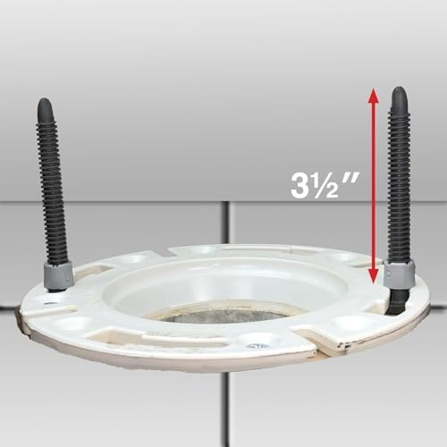 One-N-Done Premium 3.75" Toilet Bolts: Toilet Flange Repair Kit, Locking Bolt - Image 3