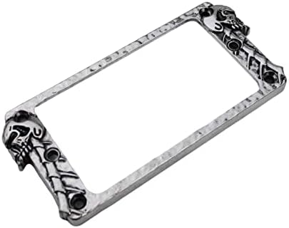 Guyker Metal Flat Humbucker Cover, Pickup Mounting Ring Set - Image 2