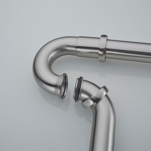Brass P Trap U-Shape 1 1/4 Sink Drain Pipe - Image 6