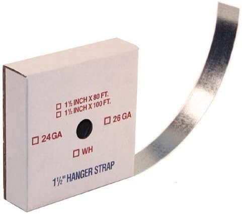 1-1/2 Inch x 80 Ft HVAC Hanger Strap by DuctOutlet