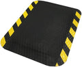 M+A Matting Hog Heaven Industrial-Grade Anti-Fatigue Mat | OSHA Yellow Striped by MAMatting