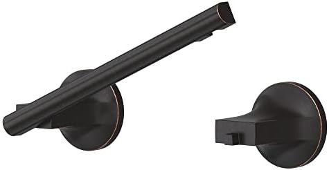 Pfister, Modern Wall Mounted Pivoting Toilet Paper Holder, Tuscan Bronze by Pfister