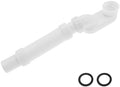 Bathtub Shower Drain Pipe, Low Profile Flat 1 1/2 p Trap Kit by ETERMETA