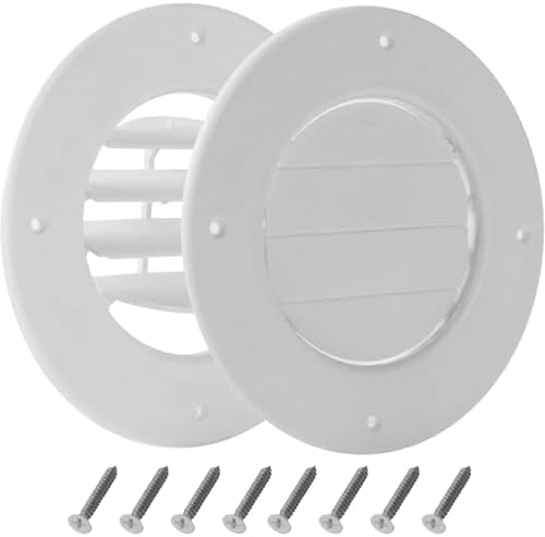 Calvana (2-Pack 6.5" RV Ceiling Vent Covers by Calvana