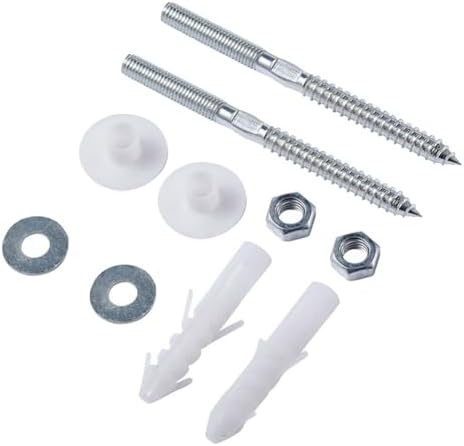 Stainless Steel Wall Mount Basin Sink Fitting Kit M8x110mm Bathroom Hardware - Image 4