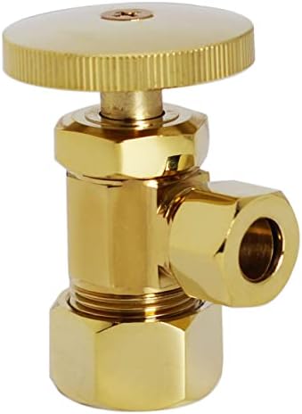 Westbrass A105KFH-01 5/8" x 3/8" OD x 20" Flat Head Toilet Riser Supply Line Kit - Image 3