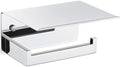 APLusee Polished Chrome Toilet Paper Holder by APLusee