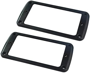 Guyker Metal Flat Humbucker Cover, Pickup Mounting Ring Set - Image 2