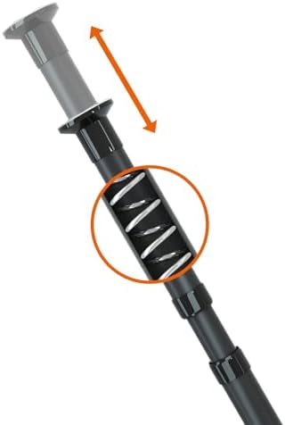10-Foot Dust Barrier Poles Kit - Image 3