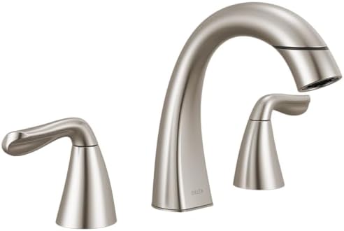Delta Arvo Brushed Nickel Bathroom Faucet by Unknown