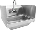 AmGood Stainless Steel Wall Mount Hand Sink | NSF | Commercial Hand Washing by AmGood