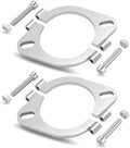 EVIL ENERGY 3.5 Inch Split Flange Repair Kit, Exhaust Flat Oval Flange by EVILENERGY