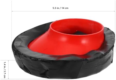WOONEKY Wax Ring Toilet Seal Offset Toilet Flange Ring Leakproof Universal Fit - Image 3