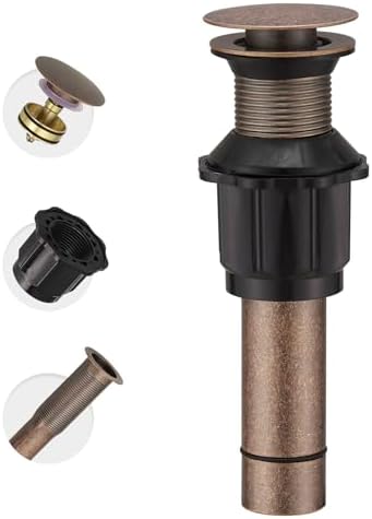 15/8" Bathroom Faucet Vessel Vanity Sink Pop Up Drain Assembly Stopper by Homevacious