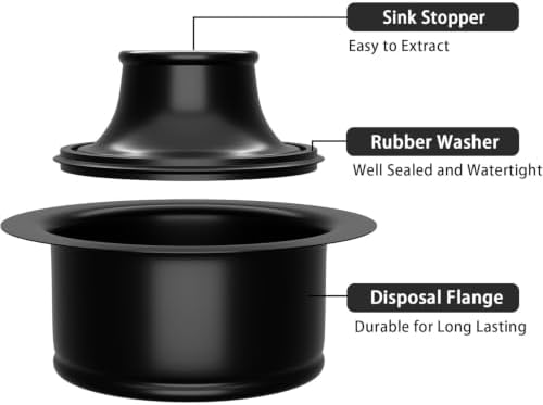 Sink Flange for Garbage Disposal Stopper, Universal Flange Plug Fit 3-1/2 Inch - Image 3