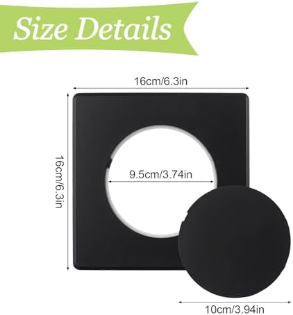 Self Adhesive Access Panel for Drywall, Wall Mounted Hole Cover Inspection Door - Image 2