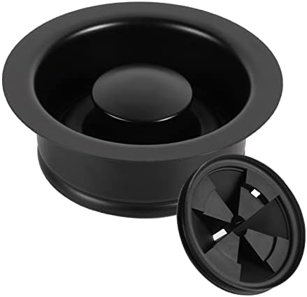 RQYEKDO Garbage Disposal Flange Stopper Baffle Kit Stainless Steel Black by rqyekdo