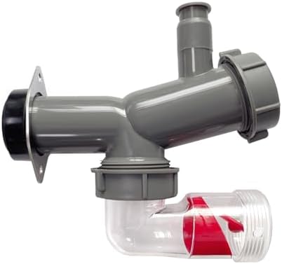 Garbage Disposal Drain Elbow Replacement Kit Includes 1.5" Trap, Universal by QruiLanTu