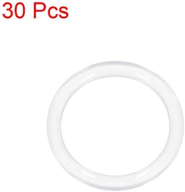 uxcell 30Pack Silicone O-Ring 30x24x3mm VMQ Seal Rings Gasket - Image 3