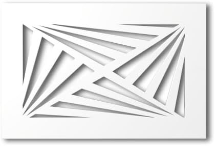 SABA Home Decor White Air Vent Cover by SABAHomeDecor